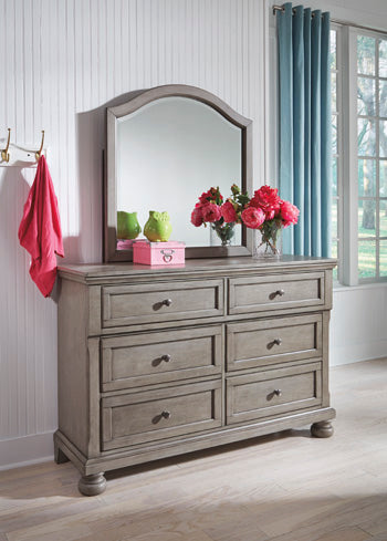 Lettner Youth Dresser and Mirror
