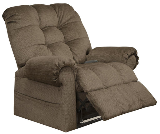 Catnapper Furniture Omni Power Lift Chaise Recliner in Truffle image