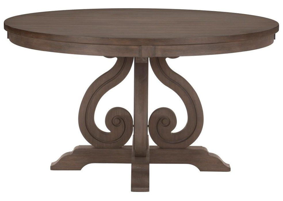 Homelegance Toulon  Round Dining Table in Dark Pewter 5438-54* image