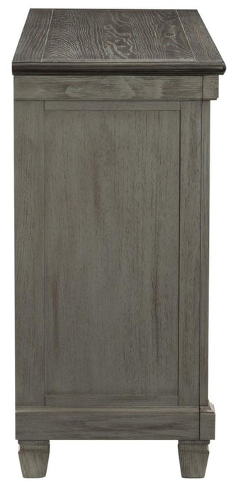 Homelegance Granby Server in Coffee and Antique Gray 5627GY-40