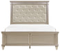 Homelegance Celandine Full Panel Bed in Pearl/Silver 1928F-1* image