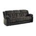 Homelegance Furniture Laurelton Double Reclining Sofa in Chocolate 9636-3 image